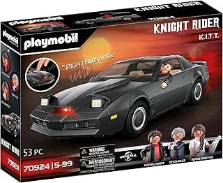 PLAYMOBIL 70924 Knight Rider - K.I.T.T., Mit original Licht und Sound, Für Knight Rider-Fans und Kinder, 5-99 Jahre - Super Angebot