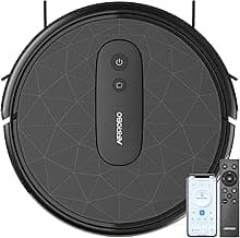 AIRROBO P20 Saugroboter, Roboter Staubsauger mit 2800Pa Saugkraft, Selbstaufladend, WLAN, 120 Minuten Laufzeit, Roboterstaubsauger für Teppiche, Tierhaare, Hartböden - Details ansehen