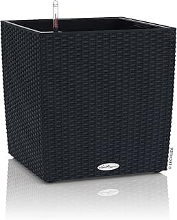 LECHUZA CUBE Cottage 50 graphitschwarz 15393 - Details ansehen