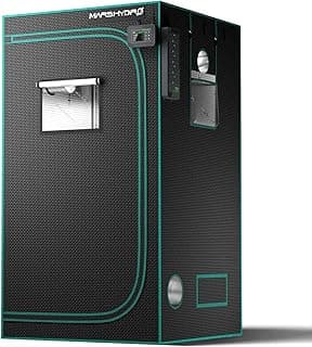 MARS HYDRO Growzelt 100x100x180cm,Indoor Grow Tent Reflektierende Mylar Zuchtzelte Hydrokultur,abnehmbaren Boden Tablett,für Pflanzen wachsen Raum - Details ansehen