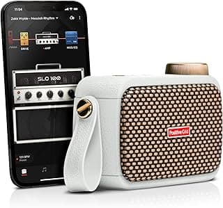 Positive Grid Spark GO 5W Ultra Portable Smart Guitar Amplifier, Headphone Amplifier and Bluetooth Speaker with Smart App for Electric Guitar, Acoustic Guitar or Bass - Pearl - Details ansehen