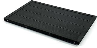 Steinbach Outdoor-Bodenelement für Leitern & Solarduschen, Befestigungskit, dunkelgrau, 049028 - Produktbild