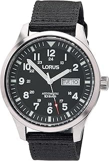 Lorus Herren-Uhr Automatik Edelstahl mit Textilband RL411BX9 - Günstig online kaufen