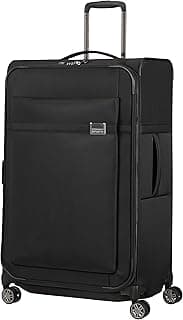 Samsonite Airea - Spinner L erweiterbar, Koffer, 78 cm, 111.5/120 L, Schwarz (Black) - Stark reduziert